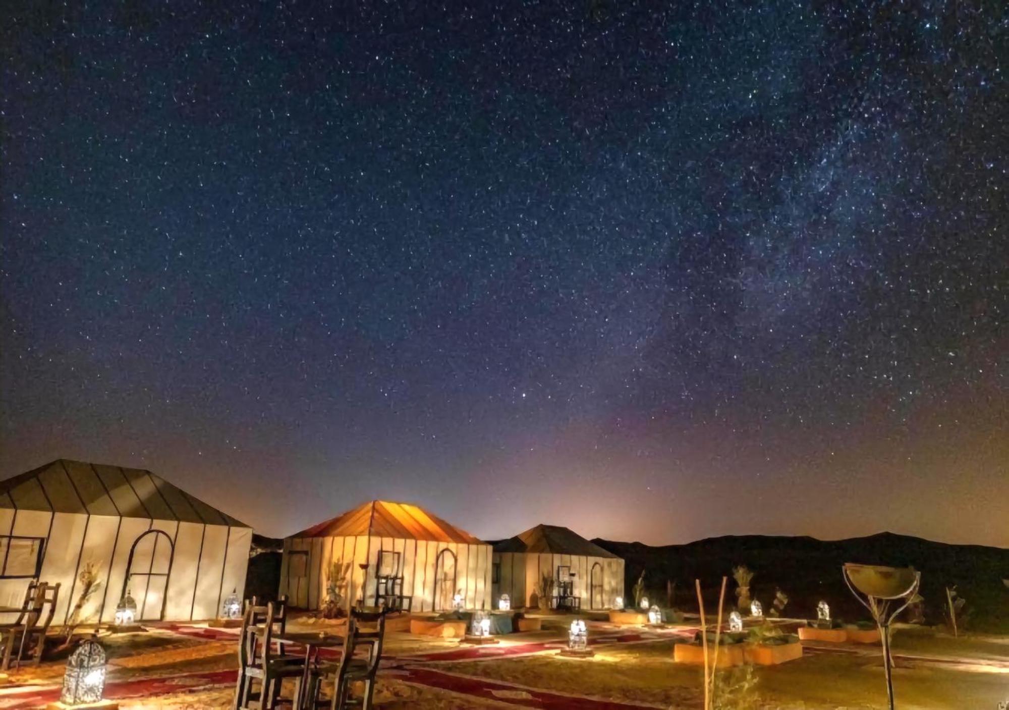 Hotel Sahara Deluxe Camp Merzouga Exterior foto